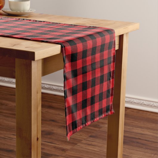 Chemin De Table Court Coureur de table Motif Buffalo Check (In Situ)