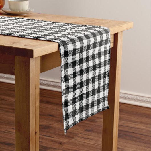 Chemin De Table Court Coureur de table Motif Buffalo Check (In Situ)