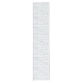 Chemin De Table Court Coureur de table multilingue "Happy Holidays" (Devant)