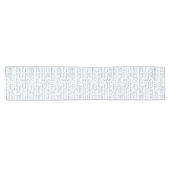 Chemin De Table Court Coureur de table multilingue "Happy Holidays" (Horizontal)