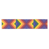 Chemin De Table Court Coureur de table Rainbow Chevrons (Horizontal)