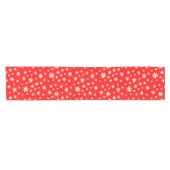 Chemin De Table Court Coureur de table Red Daisy (Horizontal)