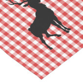 Chemin De Table Court Coureur de table Red Plaid & Deer (Coin)