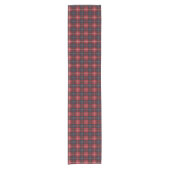 Chemin De Table Court Coureur de table Red Tartan Plaid (Devant)
