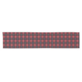 Chemin De Table Court Coureur de table Red Tartan Plaid (Horizontal)