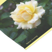 Chemin De Table Court Coureur de table rose jaune (Coin)