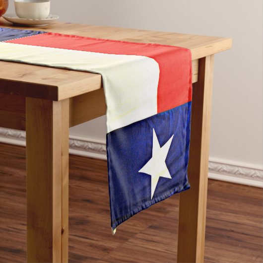 Chemin De Table Court Coureur de table Texas Flag (In Situ)