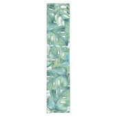 Chemin De Table Court Coureur de table Tropical Monstera Leaf (Devant)