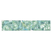 Chemin De Table Court Coureur de table Tropical Monstera Leaf (Horizontal)