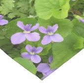 Chemin De Table Court Coureur de table - Violets d'herbe (Coin)