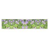 Chemin De Table Court Coureur de table - Violets d'herbe (Horizontal)