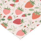 Chemin De Table Court Coureur de table Whimsical Strawberry Party (Coin)