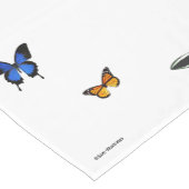 Chemin De Table Court Coureur de Tableau de motif de papillon (Coin)