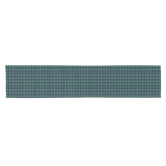 Chemin De Table Court Coureur de Tableau de plaid de tartan de Douglas (Horizontal)