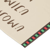 Chemin De Table Court Coureur de Tableau des principes | de Kwanzaa (Coin)