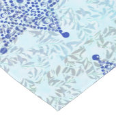 Chemin De Table Court Coureur de Tableau d'étoile de David (Coin)