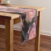 Chemin De Table Court Coureur fait sur commande de Tableau de fleur de (In Situ)