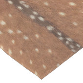 Chemin De Table Court Coureur Luxe de Tableau de peau de cerfs communs (Coin)