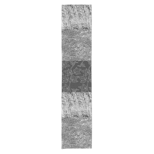 Chemin De Table Court Coureur noir et blanc de Tableau d'impression de (Devant)