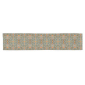Chemin De Table Court coureur orange de table de Paisley (Horizontal)