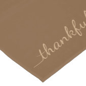 Chemin De Table Court Coureur reconnaissant de table de thanksgiving (Coin)