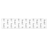 Chemin De Table Court Coureur reconnaissant de Tableau (Horizontal)