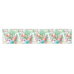 Chemin De Table Court Coureur tropical de Tableau de ketmie de Flamant