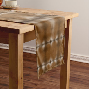 Chemin De Table Court Coussin de table de teinture de boue africaine imp