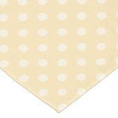 Chemin De Table Court Coussin pois jaune citron (Coin)