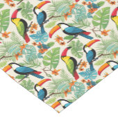 Chemin De Table Court Couvert de Toucan Tropical (Coin)