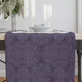 Chemin De Table Court Cravate dans purpura motif ere réfraction