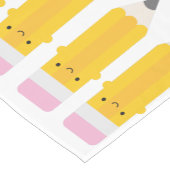 Chemin De Table Court Crayons heureux de Kawaii (Coin)