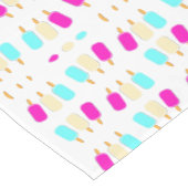 Chemin De Table Court Crème glacée à nappes (Coin)