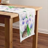 Chemin De Table Court Crocus Bunny Bunny Tablerunner (In Situ)