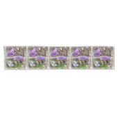 Chemin De Table Court Crocus printaniers (Horizontal)