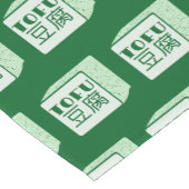 Chemin De Table Court Cube japonaise de tofu (Coin)