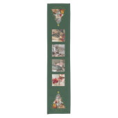 Chemin De Table Court Custom Photo Collage Table Runner (Devant)
