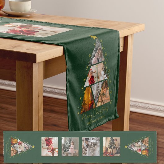 Chemin De Table Court Custom Photo Collage Table Runner