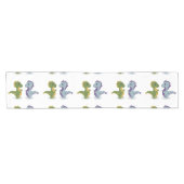 Chemin De Table Court Cute Dinosaur Paire Thunder_Cove (Horizontal)
