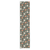 Chemin De Table Court Cute motif douillette avec fleurs champignon & pin (Devant)