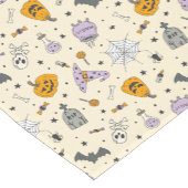 Chemin De Table Court Cute Motif Halloween (Coin)