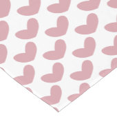 Chemin De Table Court Cute Rustique Valentines Coeurs Motif (Coin)