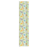 Chemin De Table Court Cute Safari Animaux Nursery Motif (Devant)