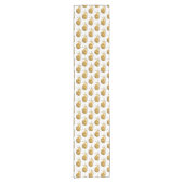 Chemin De Table Court Cute yellow snail cartoon (Devant)