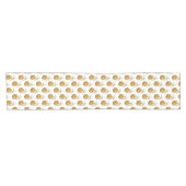 Chemin De Table Court Cute yellow snail cartoon (Horizontal)
