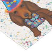 Chemin De Table Court Dachshund (Coin)