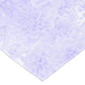 Chemin De Table Court Dahlias En Bleu (Coin)