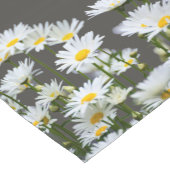 Chemin De Table Court Daisies on Grey (Coin)