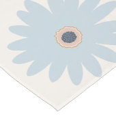 Chemin De Table Court Daisy bleu clair (Coin)