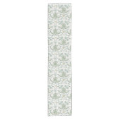Chemin De Table Court Damask Fern (Devant)